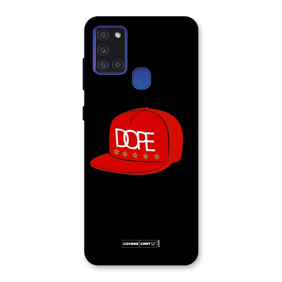 Raftaar Dope Back Case for Galaxy A21s