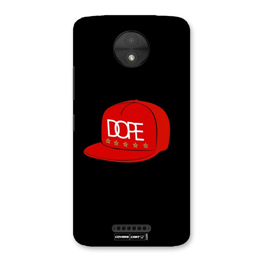 Raftaar Dope Back Case for Moto C