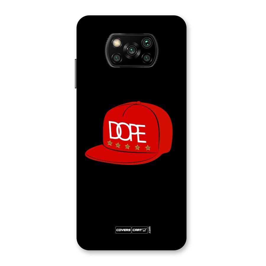 Raftaar Dope Back Case for Poco X3