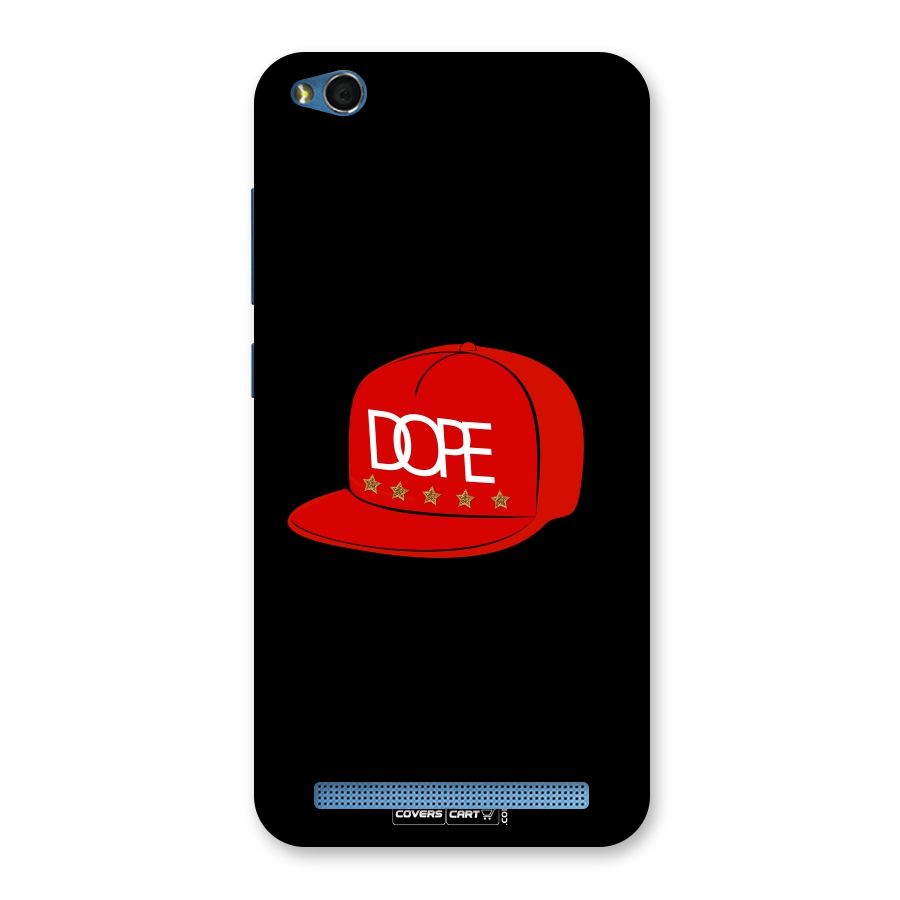 Raftaar Dope Back Case for Redmi 5A