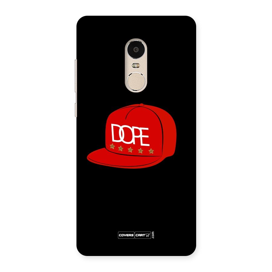 Raftaar Dope Back Case for Xiaomi Redmi Note 4