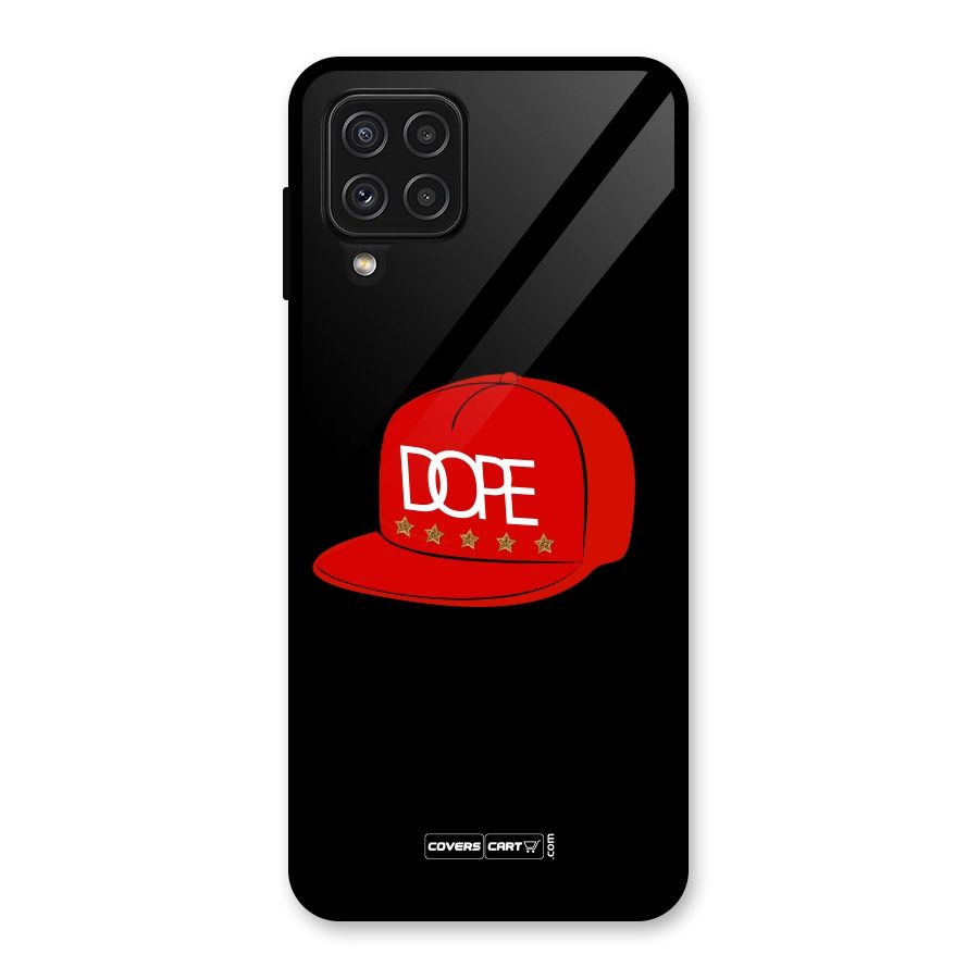 Raftaar Dope Glass Back Case for Galaxy A22 4G