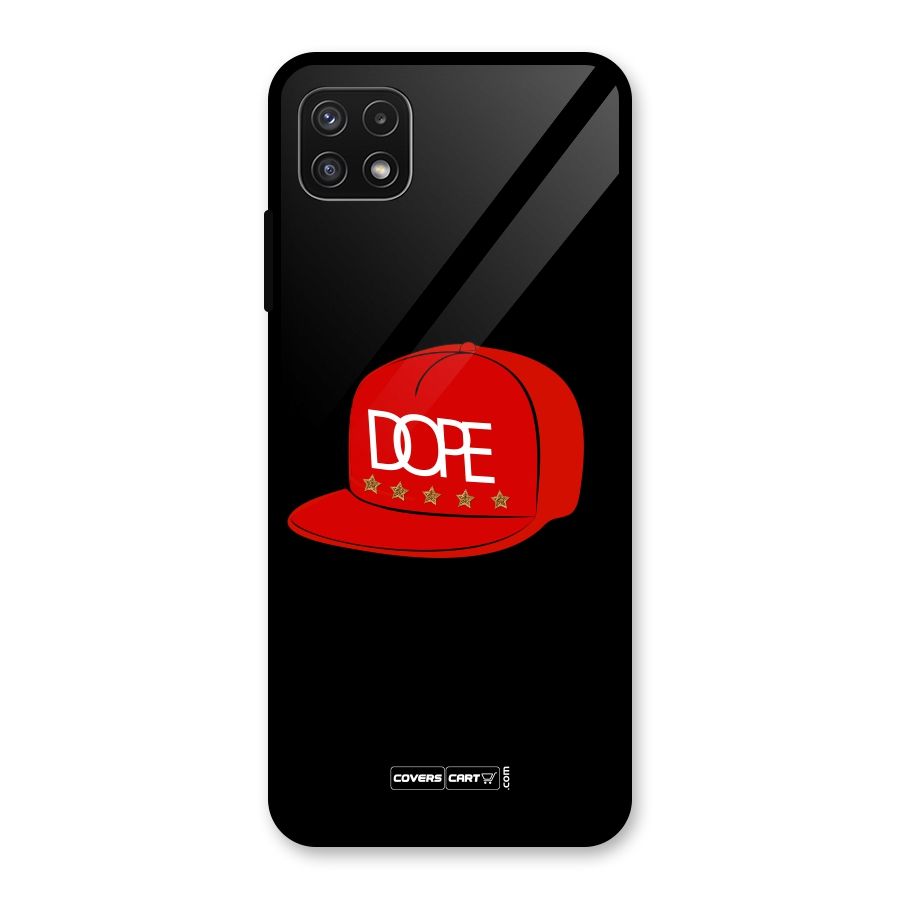 Raftaar Dope Glass Back Case for Galaxy A22 5G