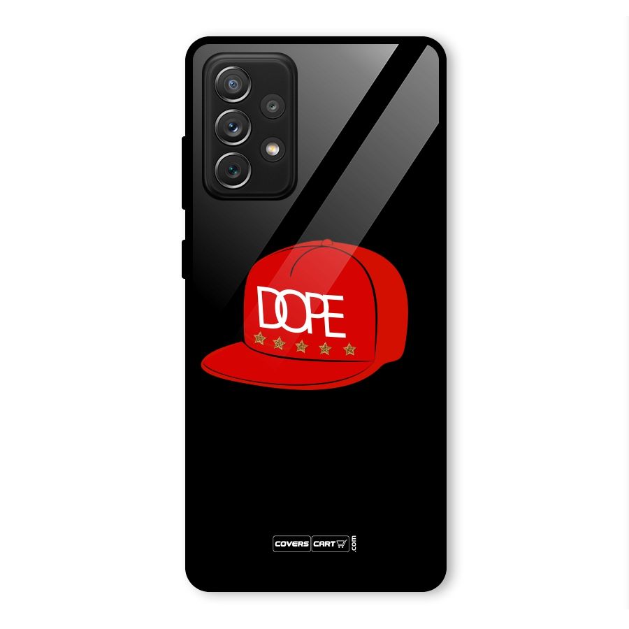 Raftaar Dope Glass Back Case for Galaxy A72