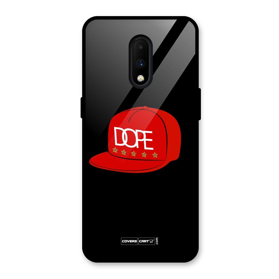 Raftaar Dope Glass Back Case for OnePlus 7