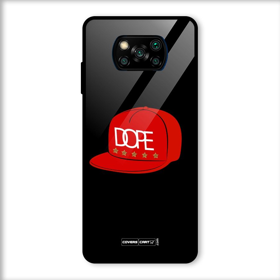 Raftaar Dope Glass Back Case for Poco X3