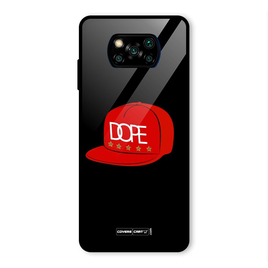 Raftaar Dope Glass Back Case for Poco X3 Pro