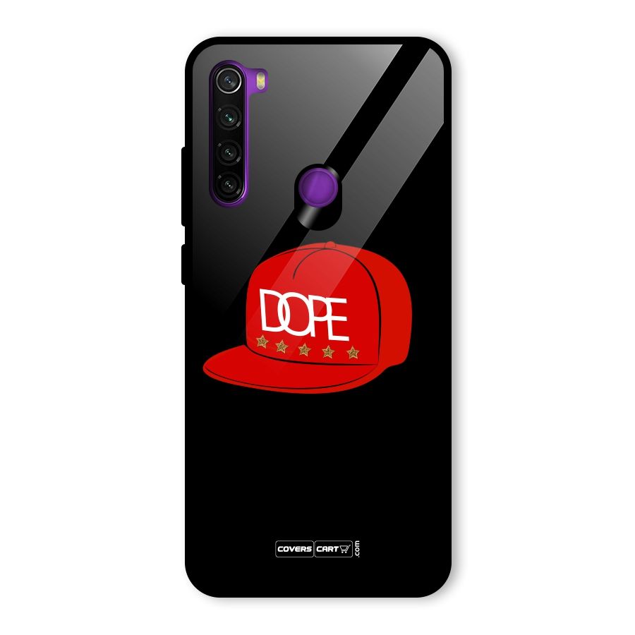 Raftaar Dope Glass Back Case for Redmi Note 8