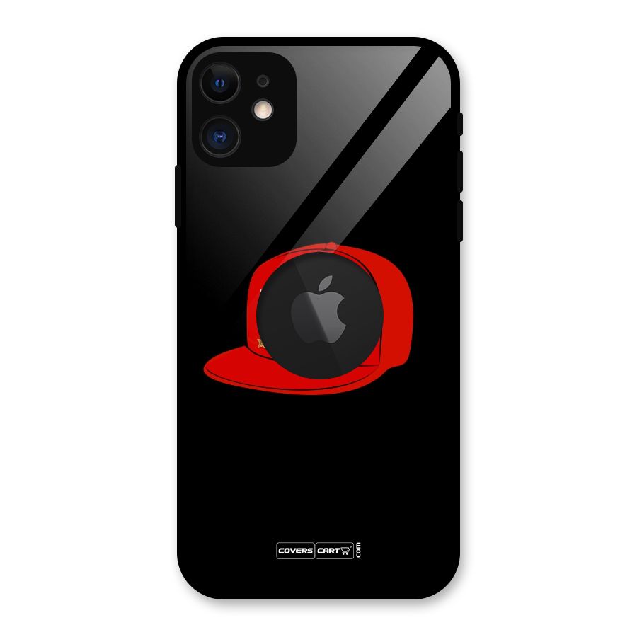 Raftaar Dope Glass Back Case for iPhone 11 Logo Cut