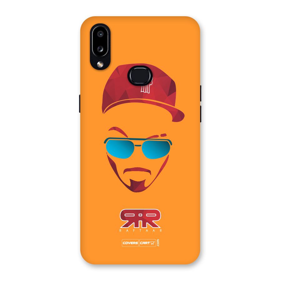 Raftaar Orange Back Case for Galaxy A10s