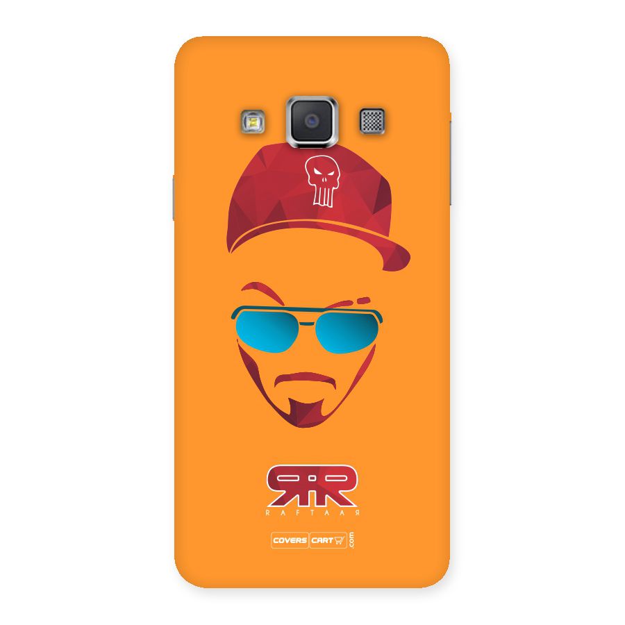 Raftaar Orange Back Case for Galaxy A3