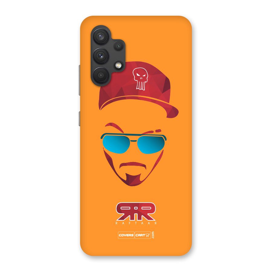 Raftaar Orange Back Case for Galaxy A32