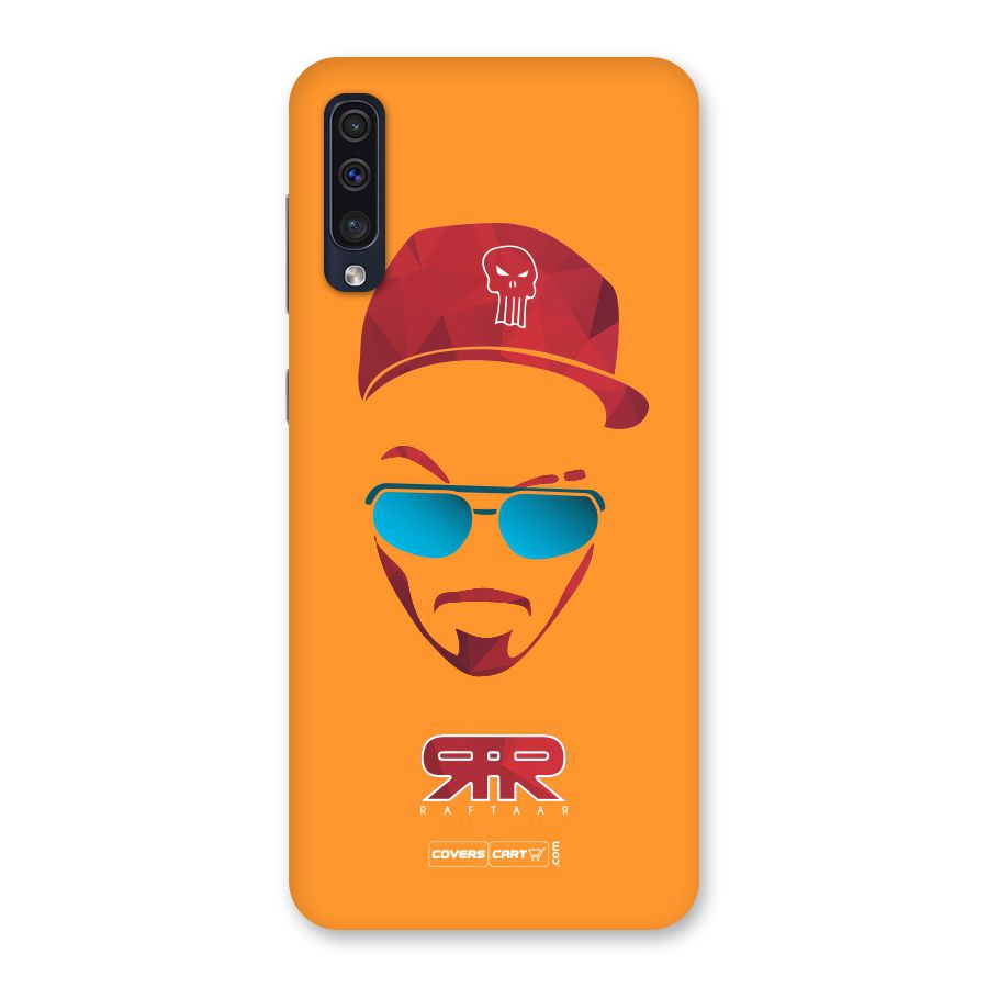 Raftaar Orange Back Case for Galaxy A50s