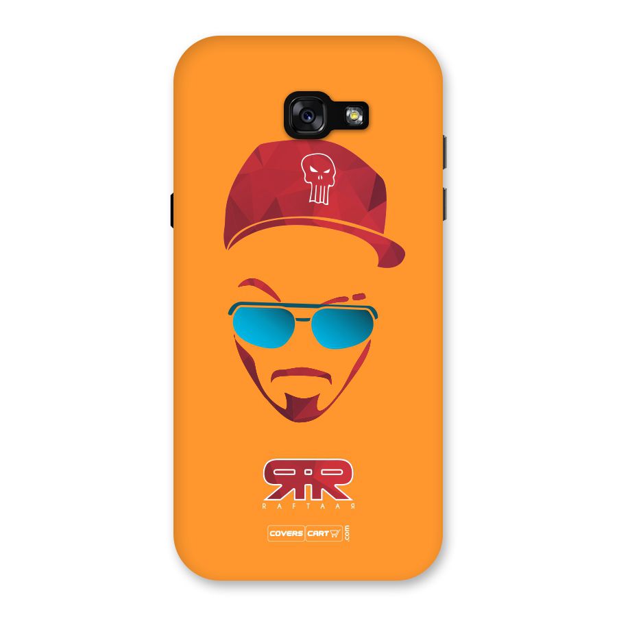 Raftaar Orange Back Case for Galaxy A7 (2017)