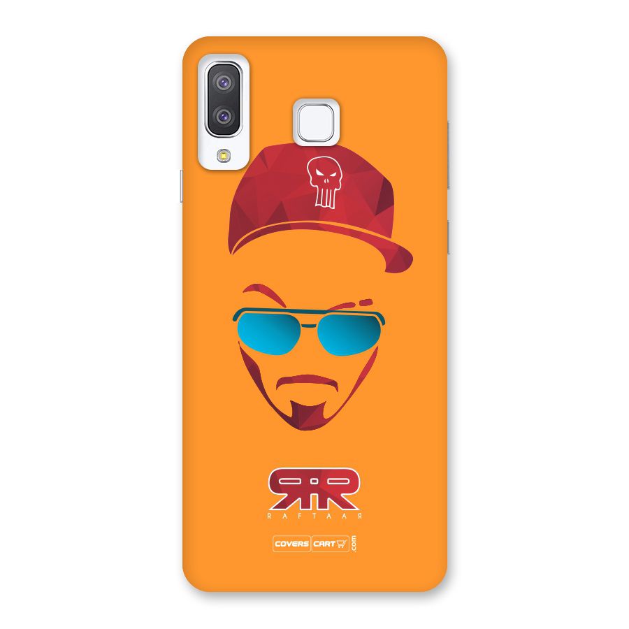 Raftaar Orange Back Case for Galaxy A8 Star