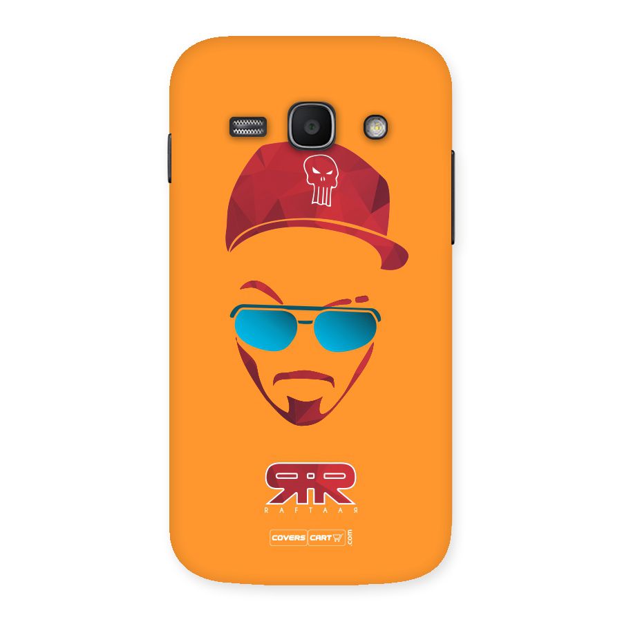Raftaar Orange Back Case for Galaxy Ace 3