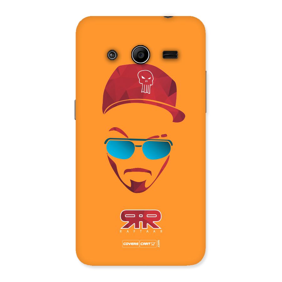 Raftaar Orange Back Case for Galaxy Core 2