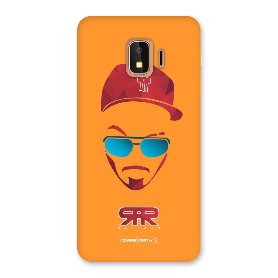 Raftaar Orange Back Case for Galaxy J2 Core