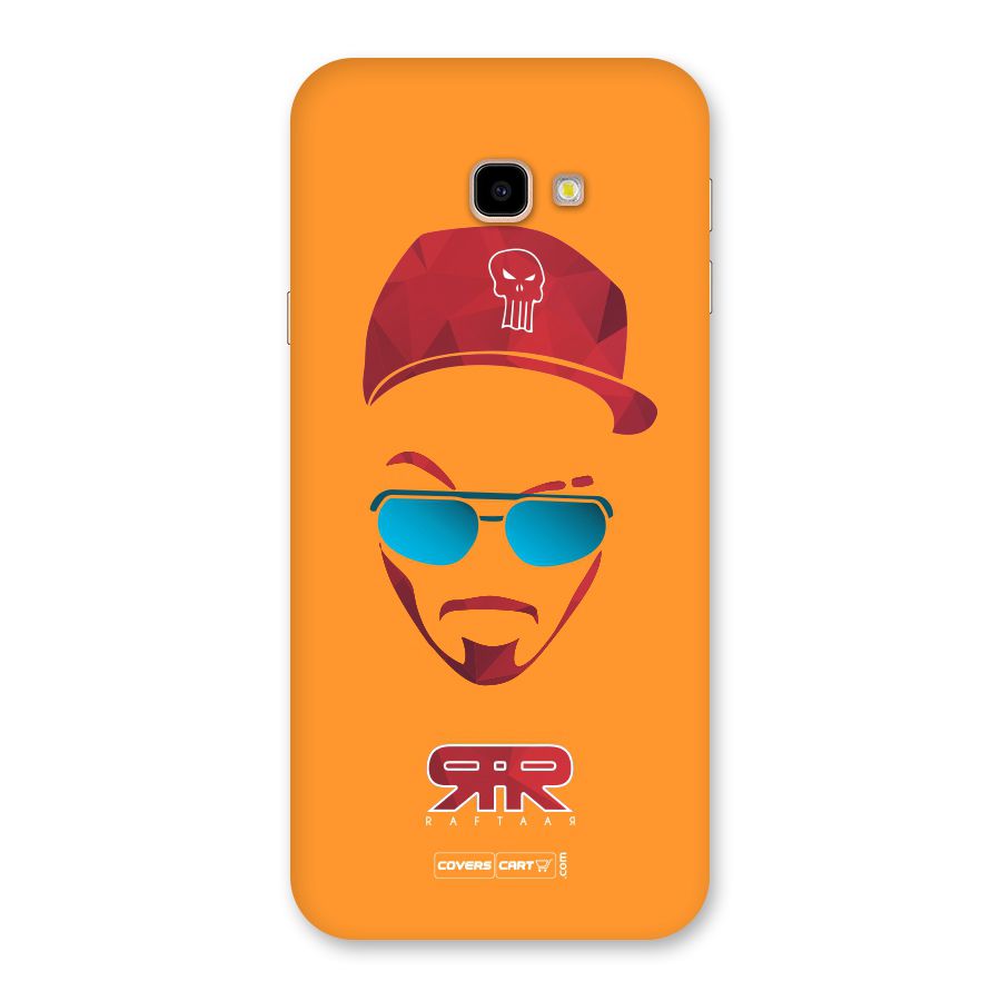 Raftaar Orange Back Case for Galaxy J4 Plus