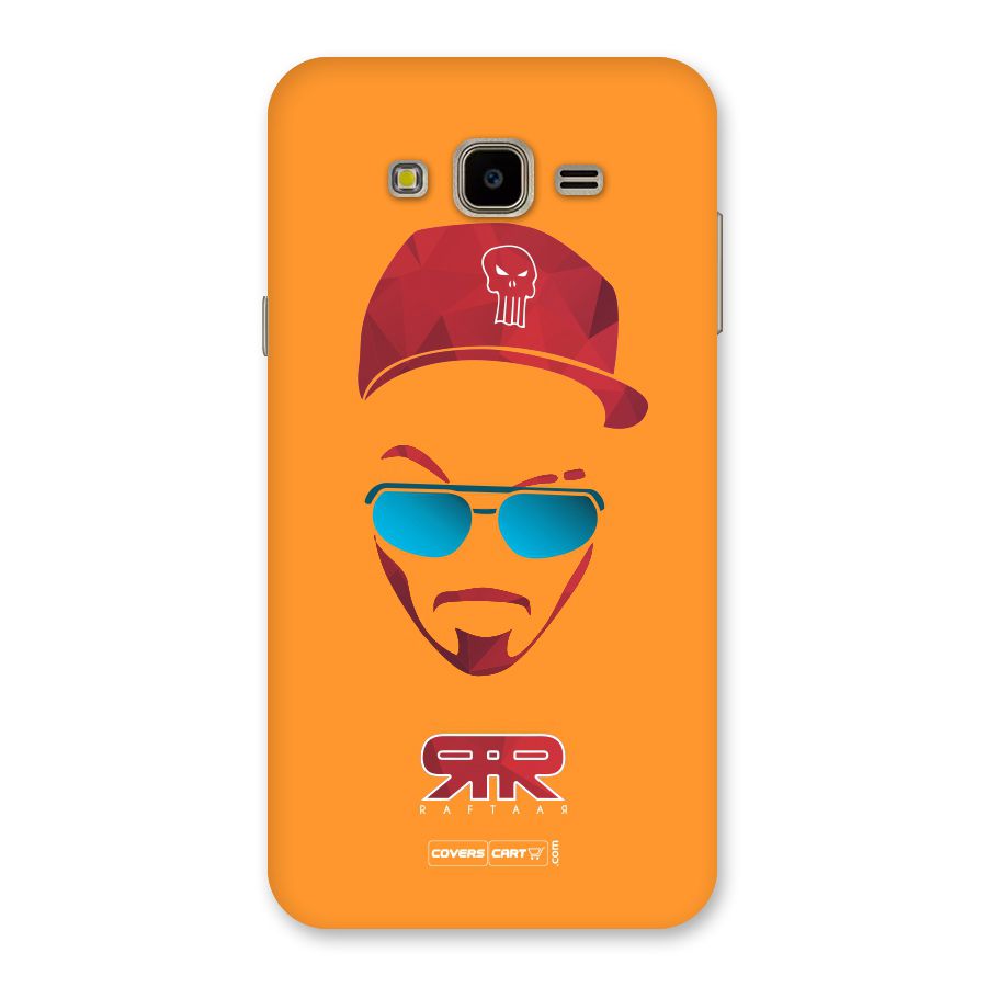Raftaar Orange Back Case for Galaxy J7 Nxt