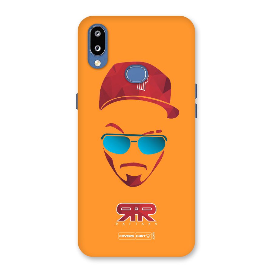 Raftaar Orange Back Case for Galaxy M01s