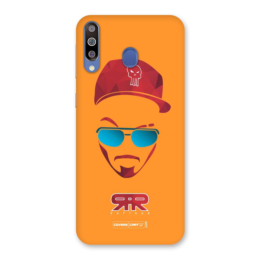 Raftaar Orange Back Case for Galaxy M30