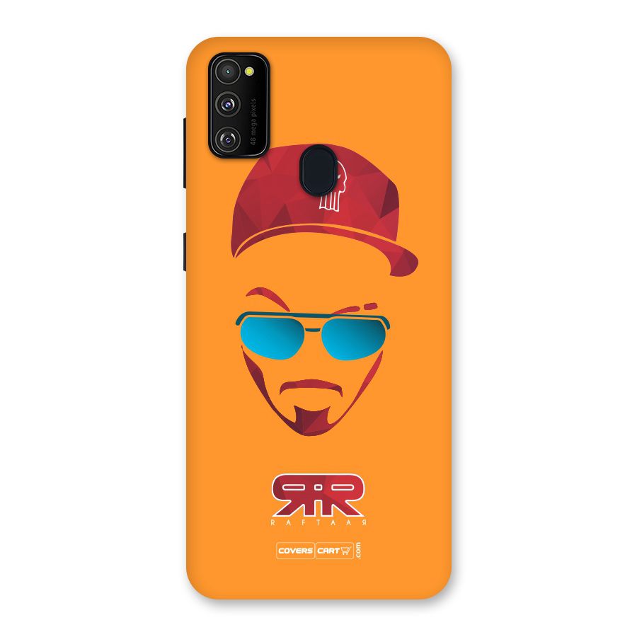 Raftaar Orange Back Case for Galaxy M30s
