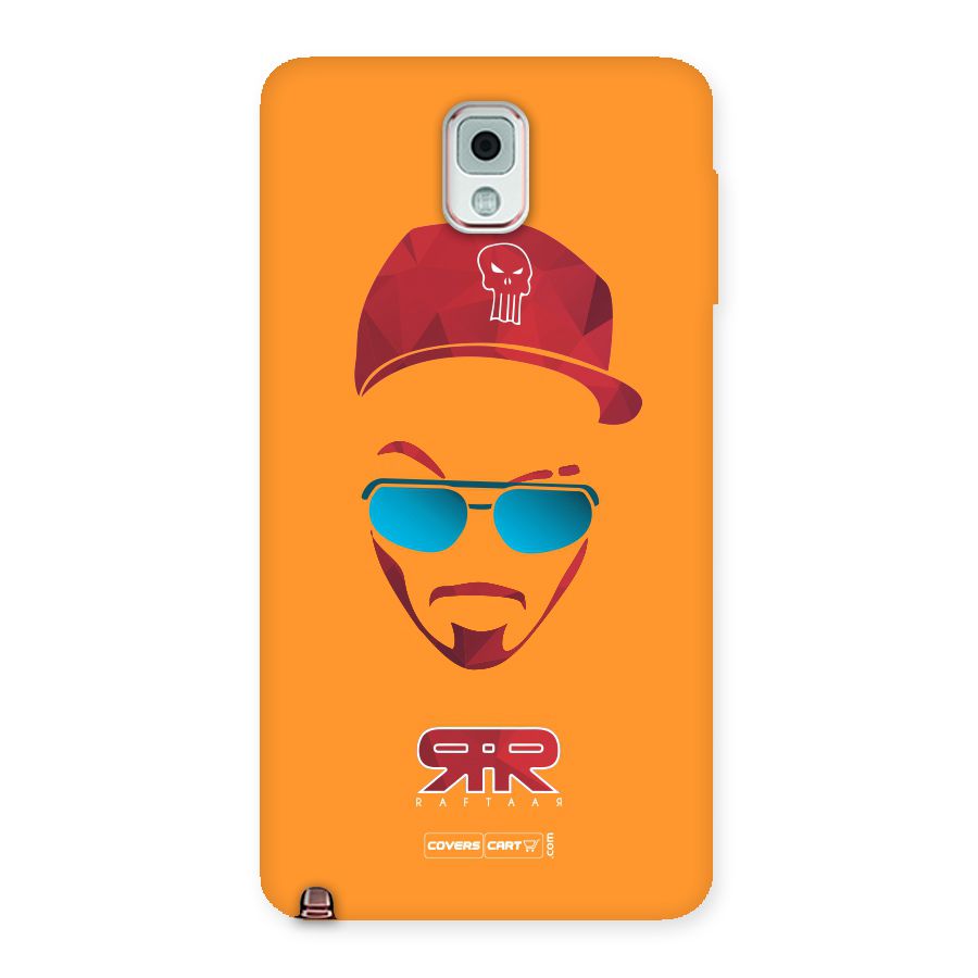 Raftaar Orange Back Case for Galaxy Note 3