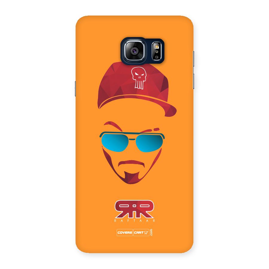 Raftaar Orange Back Case for Galaxy Note 5