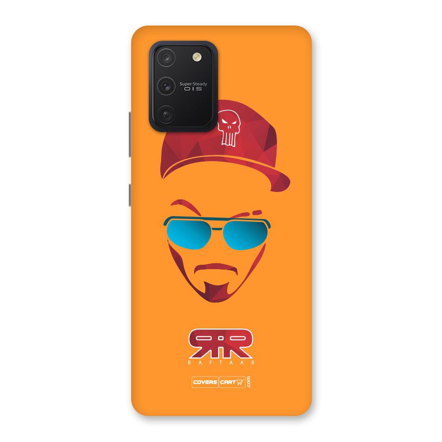 Raftaar Orange Back Case for Galaxy S10 Lite