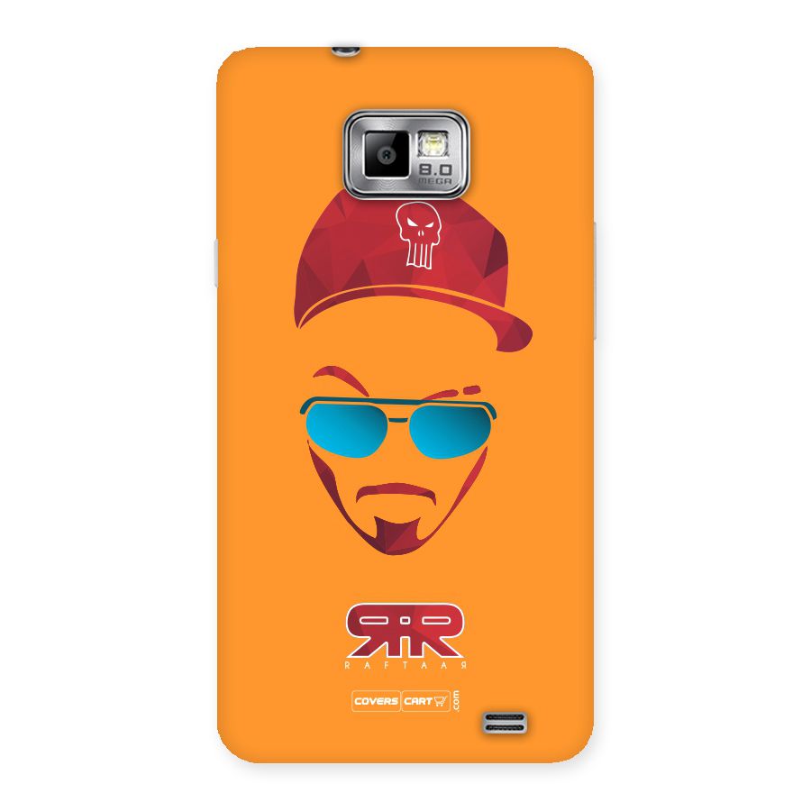 Raftaar Orange Back Case for Galaxy S2