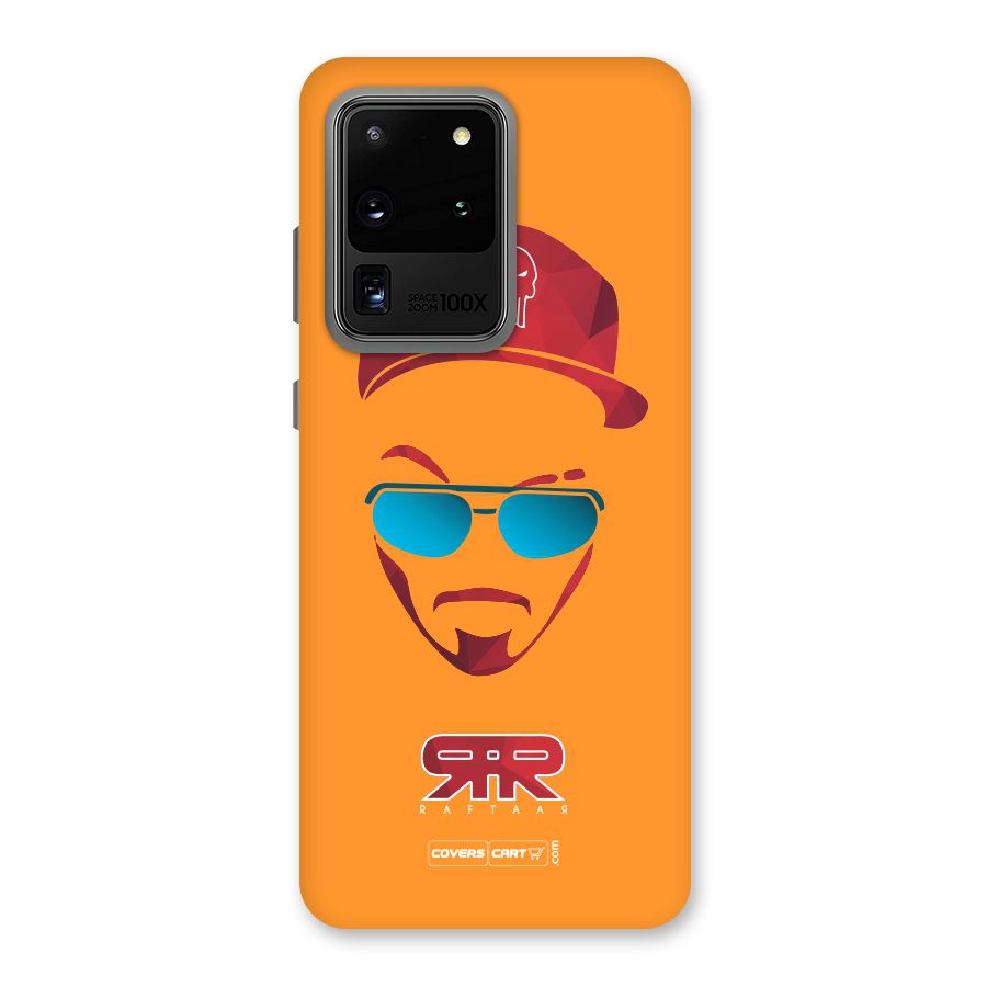 Raftaar Orange Back Case for Galaxy S20 Ultra