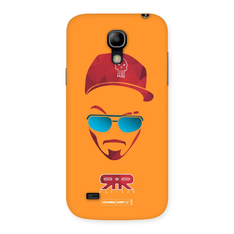 Raftaar Orange Back Case for Galaxy S4 Mini