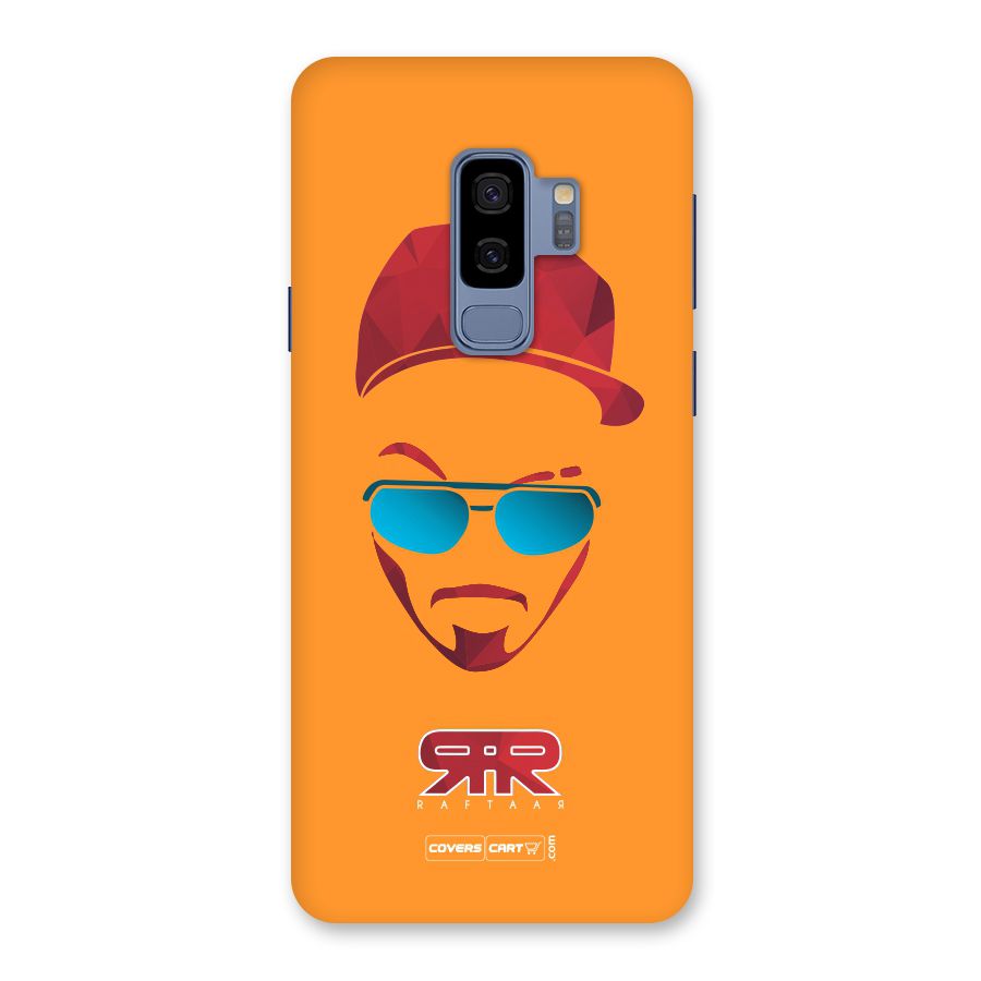 Raftaar Orange Back Case for Galaxy S9 Plus