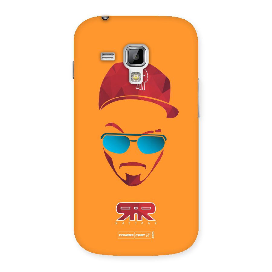 Raftaar Orange Back Case for Galaxy S Duos