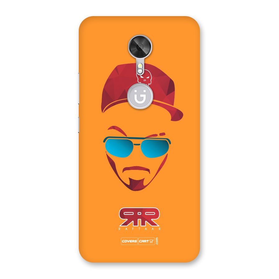 Raftaar Orange Back Case for Gionee A1