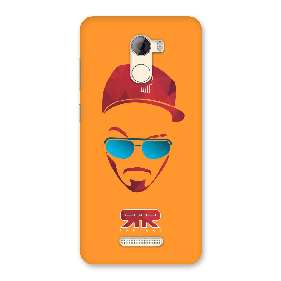 Raftaar Orange Back Case for Gionee A1 LIte