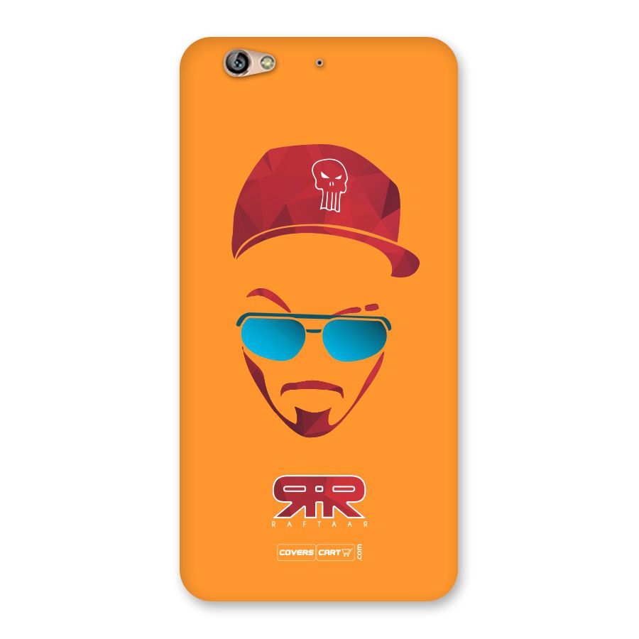 Raftaar Orange Back Case for Gionee S6