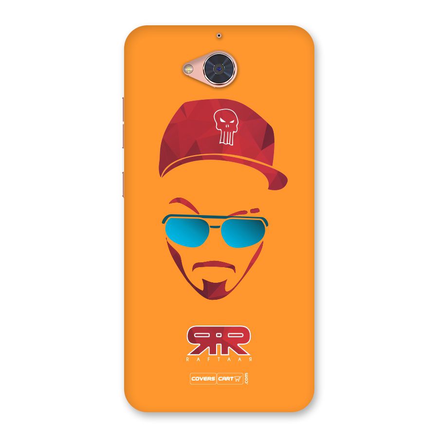 Raftaar Orange Back Case for Gionee S6 Pro
