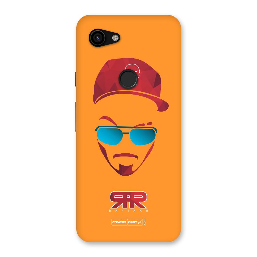 Raftaar Orange Back Case for Google Pixel 3a