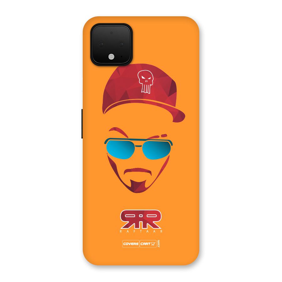 Raftaar Orange Back Case for Google Pixel 4 XL