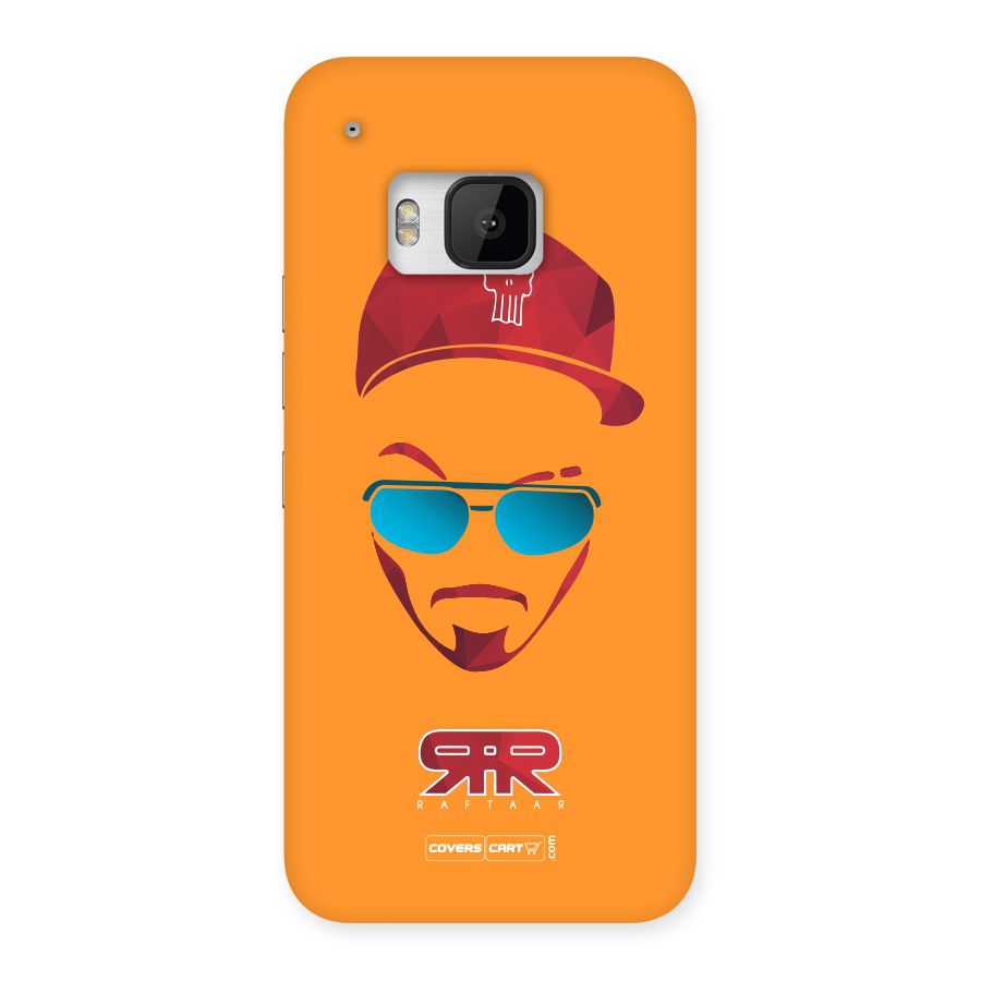 Raftaar Orange Back Case for HTC One M9