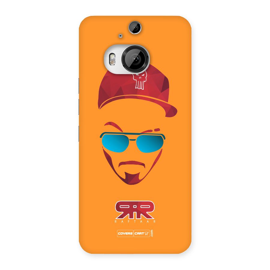Raftaar Orange Back Case for HTC One M9 Plus