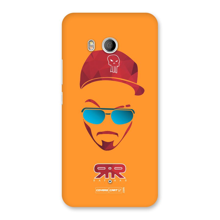 Raftaar Orange Back Case for HTC U11