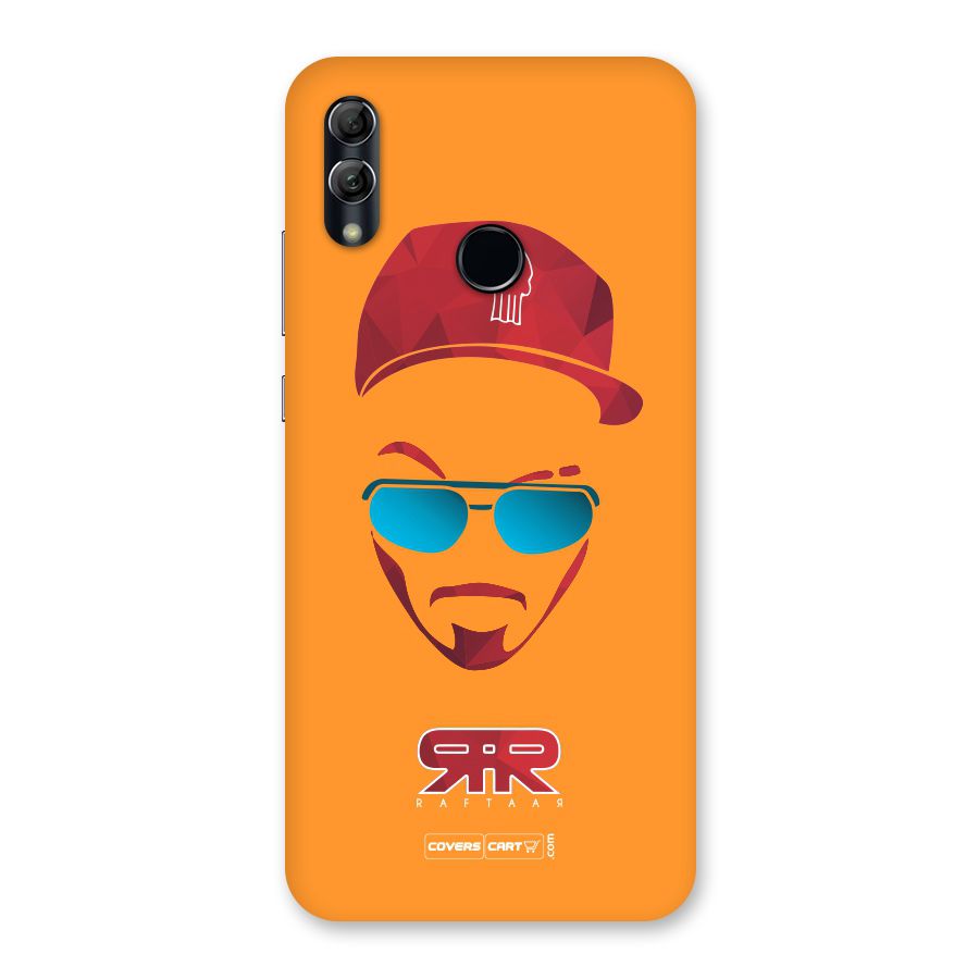 Raftaar Orange Back Case for Honor 10 Lite