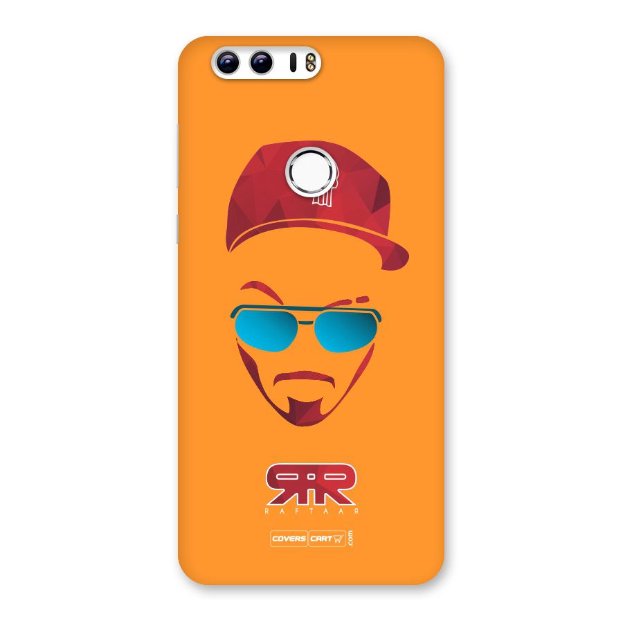 Raftaar Orange Back Case for Honor 8