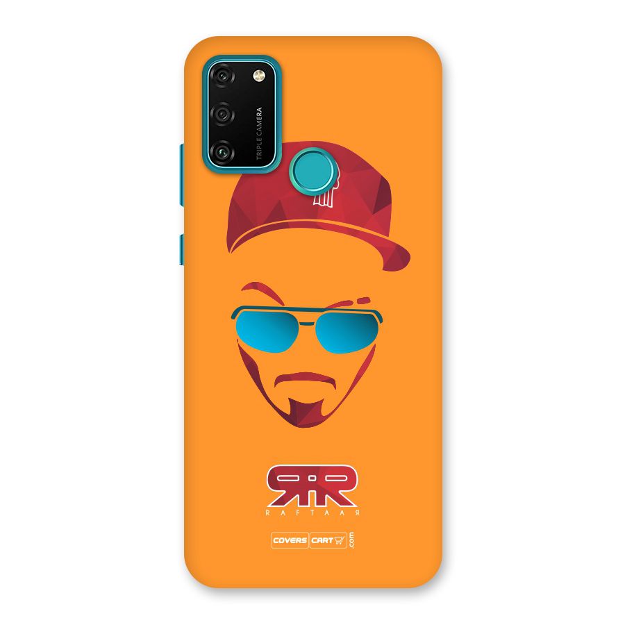 Raftaar Orange Back Case for Honor 9A