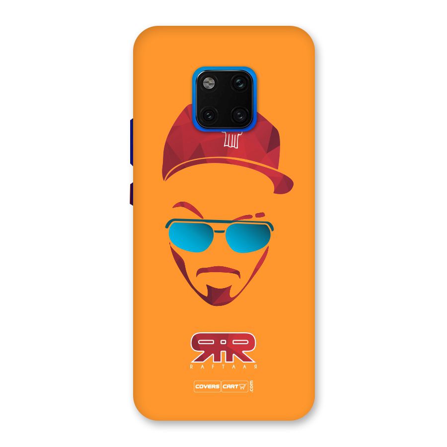 Raftaar Orange Back Case for Huawei Mate 20 Pro