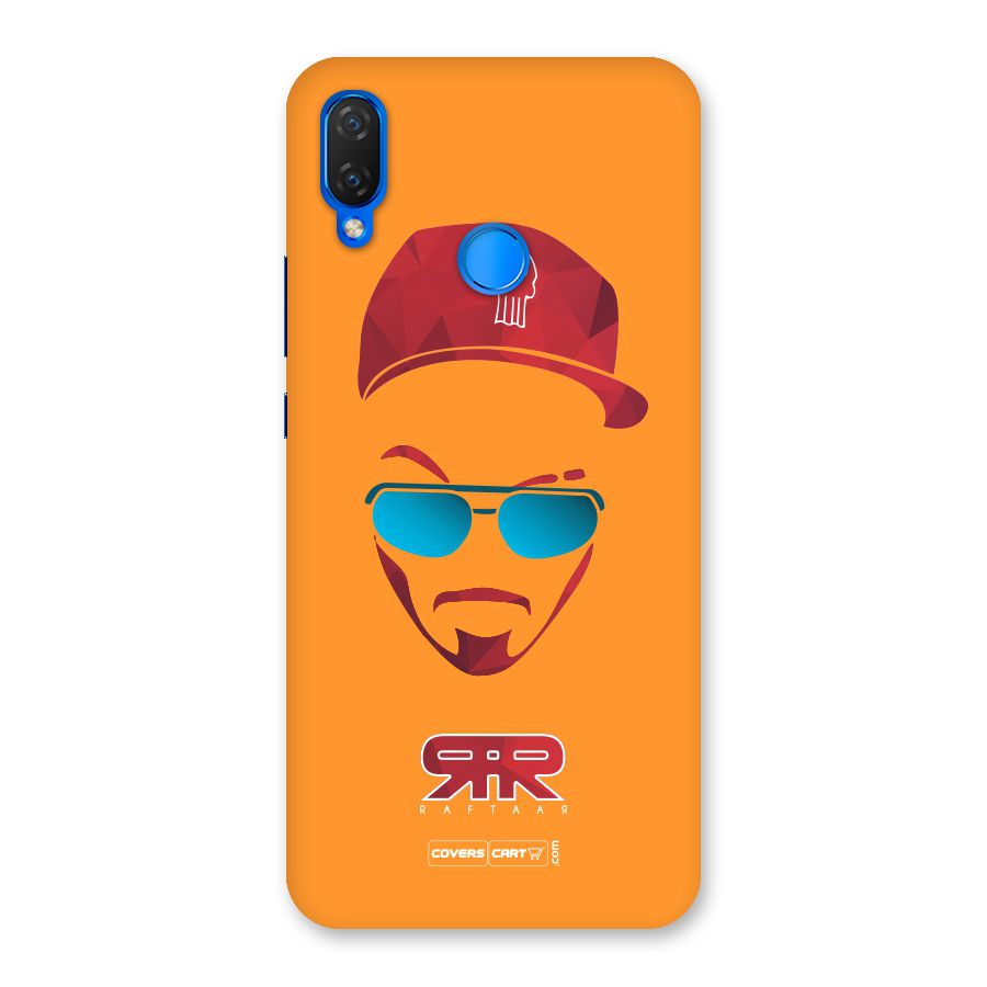 Raftaar Orange Back Case for Huawei P Smart+