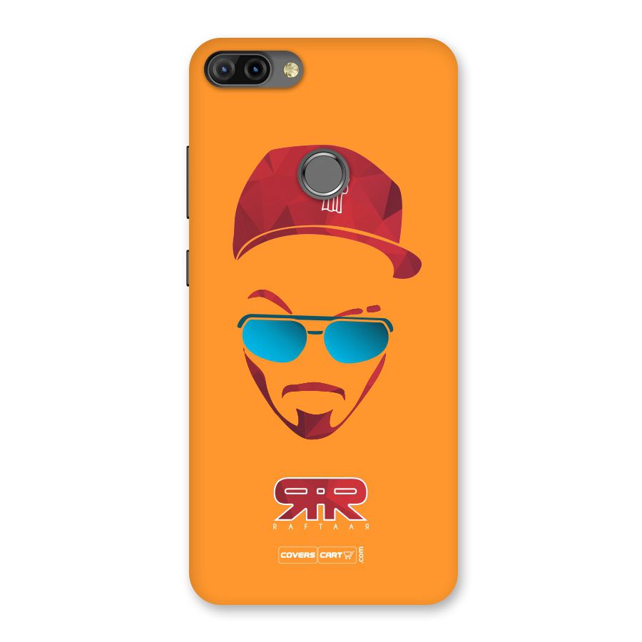 Raftaar Orange Back Case for Infinix Hot 6 Pro